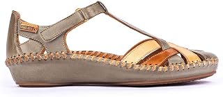 P. Vallarta Women's Semi-Open Leather Shoes