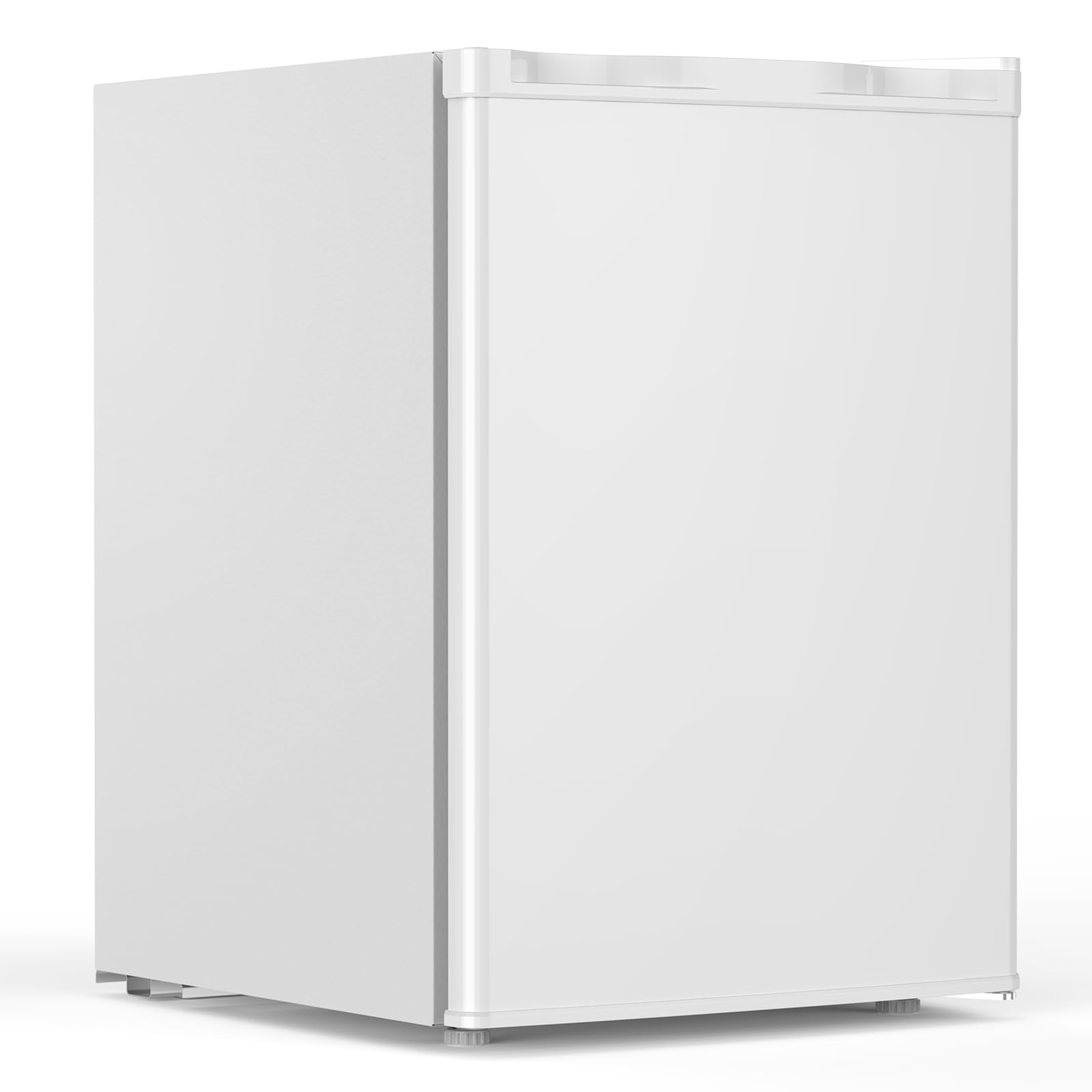 COWSAR 2.6 Cu.Ft Mini Fridge with Freezer for Bedroom Office, White