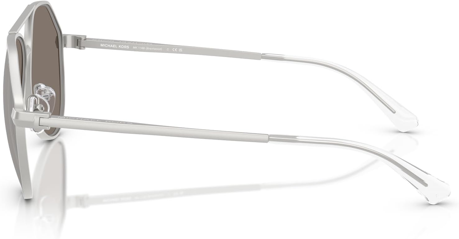 Michael Kors mens Mk1168 Brentwood Aviator Sunglasses - Image 3