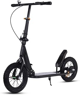 Scooter H1 Folding Kick Scooters for Kids & Adults – Lightweight Foldable Sport Scooter with Adjustable Handle (95-115cm), Durable 100kg Capacity, Smooth 20cm PU Wheels