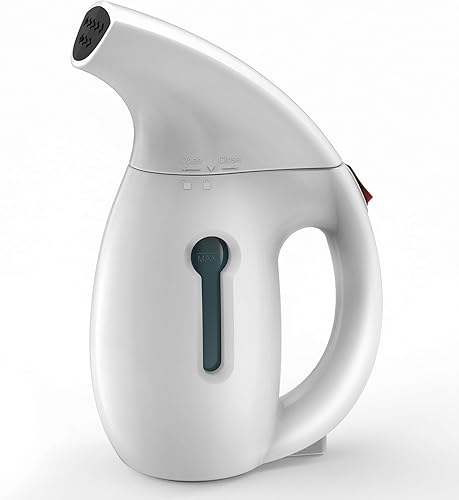 cozywarm Vaporizador de mano para ropa, 800 W, vaporizador portátil de ropa de viaje, tanque de agua de 7.4 fl oz, removedor de arrugas, plancha,