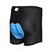 SwampLand Pantalones Cortos Ciclismo para Hombre 3D Gel Ropa Interior de Bicicleta MTB Acolchado Calzoncillos Cortos Azul XL
