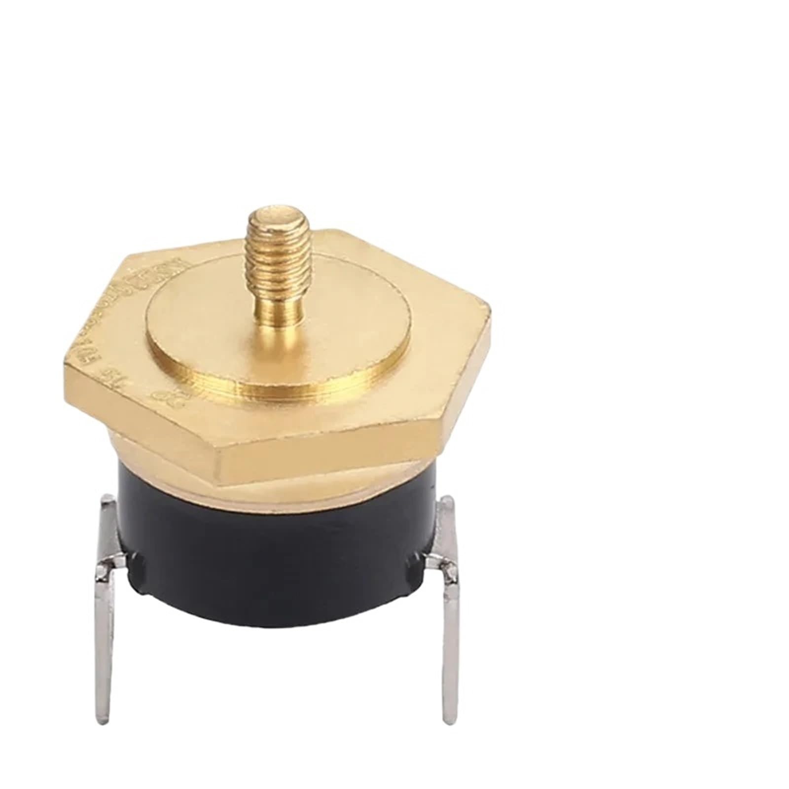 1pcs KSD301 M4 Copper Screw Thermostat Bimetallic 40C-150C Degree 10A 250V Normally closed(50 degree)