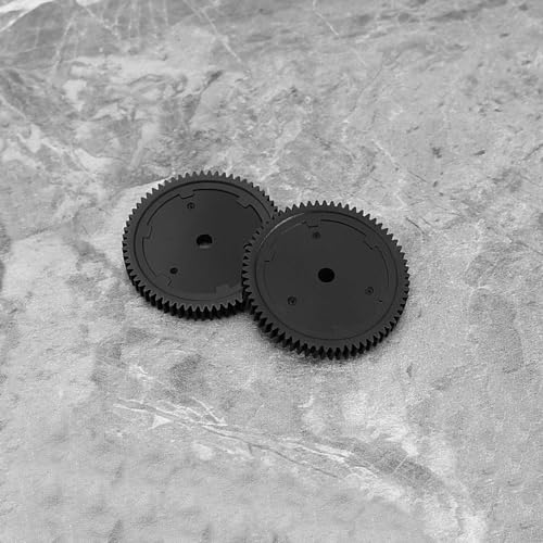 LT Easiyl 2PCS 65T RC Car Spur Gear Compatible with FTX Vantage and Carnage RC Motor Gear Spare Parts 40mm/1.57inch, Plastic - Image 6
