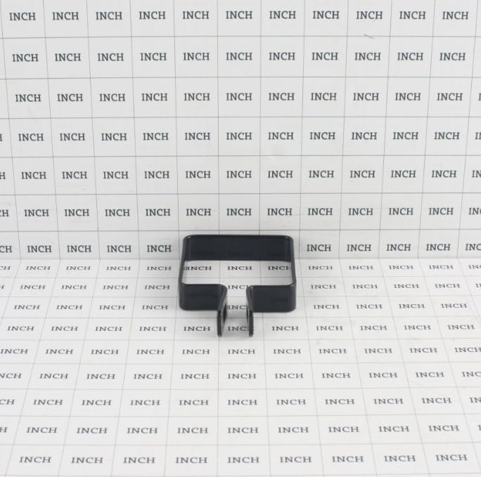 2 1/2" x 2 1/2" Black Square Brace Bands Powder Coated Galvanized Steel (Pack of 10)