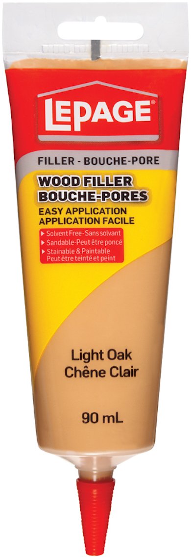 90mL Tinted Light Oak Wood Filler