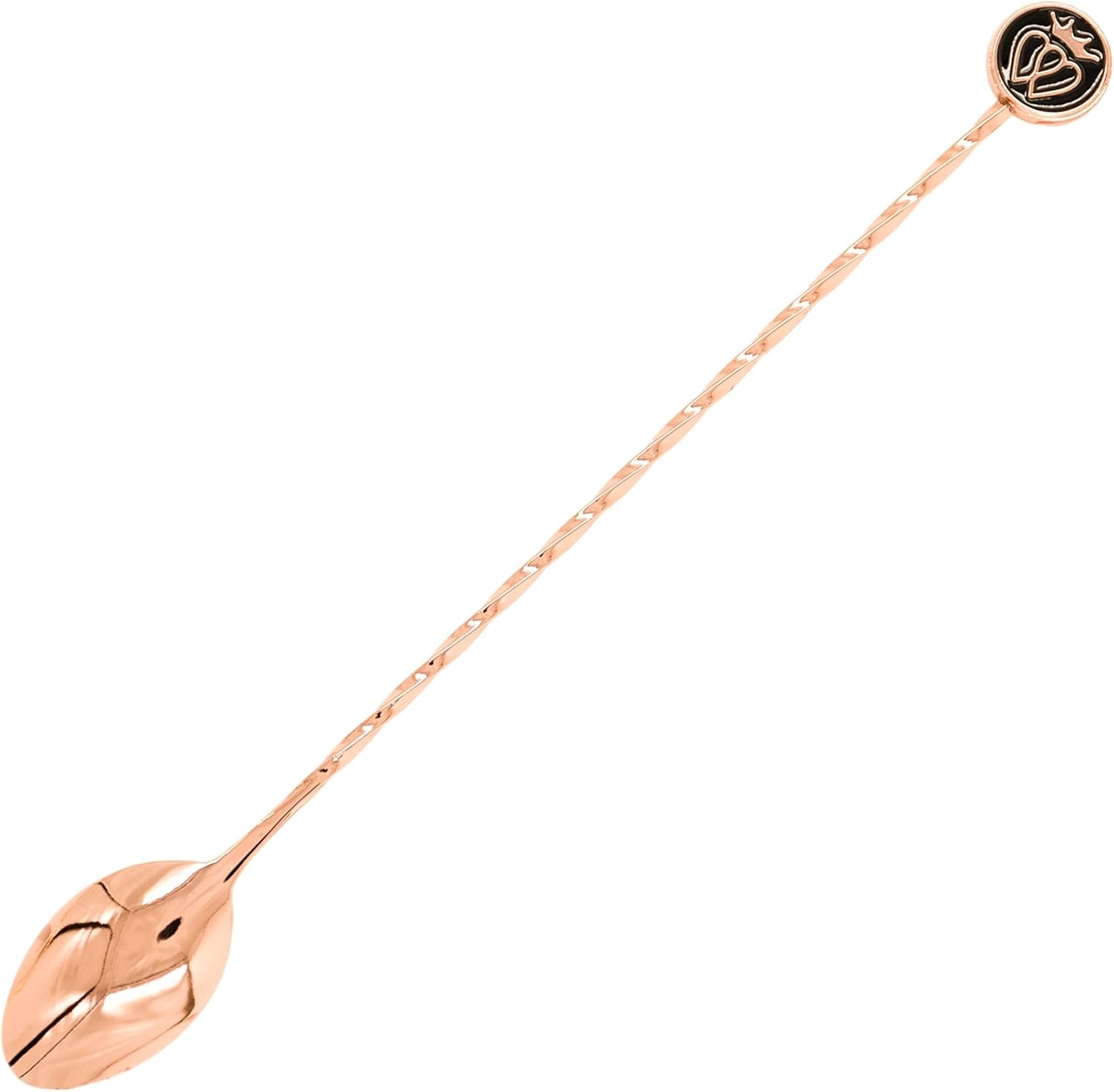 Prince of Scots 4Pcs Stainless Steel Modern Spoon Set for Craft Cocktails - Copper