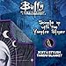 Silver Buffalo Buffy The Vampire Slayer The Chosen One Moon Phases 45” x 60” Fleece Throw, Soft and Cozy Blanket, 180 GSM