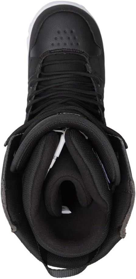 DC Phase Men's Snowboard Boots - Black/White, 10