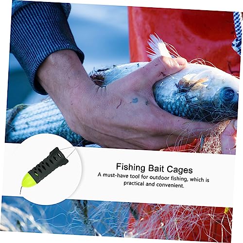 INOOMP 4Pcs Acessórios De Pesca Ferramenta De Pesca Alimentador De Pesca Cesta Iscas Gaiola Cesta Is