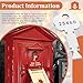 25460 Fire Alarm Box Key for Gamewell Elevator Fire Main Alarm Box, Fire Christmas Tree Key, Fire Rescue & Emergency Entry Key, Firefighter's Tools (Silver) (3-Pack)
