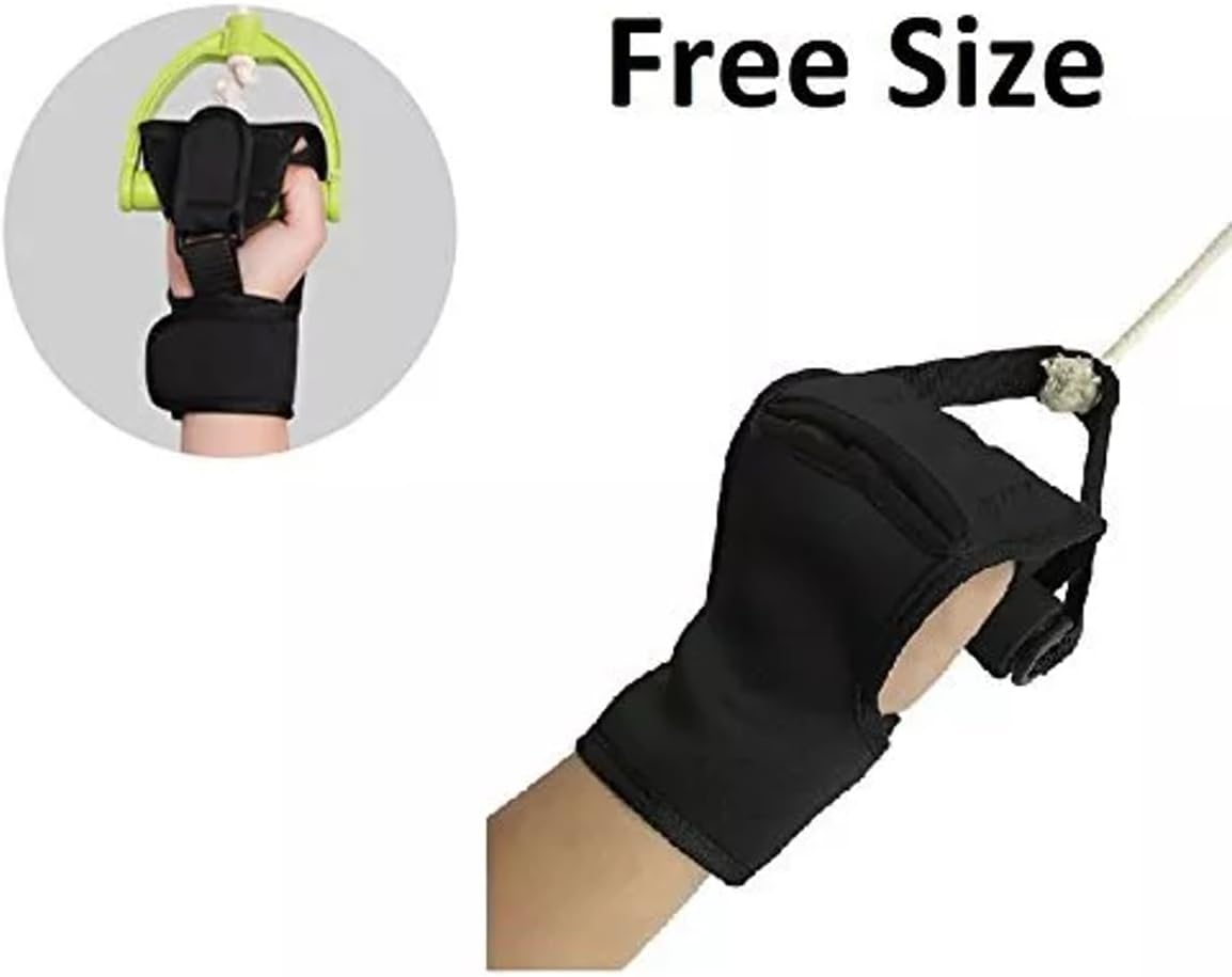 RJ-MODINI. Foot Splints + Stroke Training Gloves +stabilization Platform+ Motorized Exercise Cycle/Bike Suitable for Elderly and Disabled People