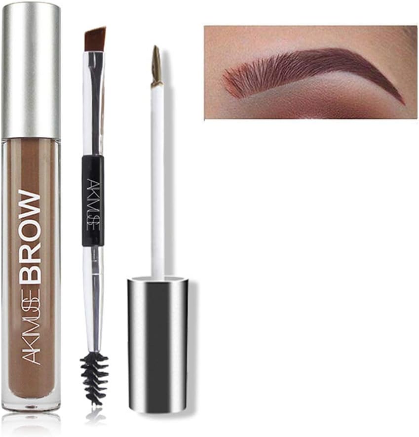 Eyebrow Gel Waterproof, 24 Hours Long Lasting for Eyebrow Makeup (Auburn)