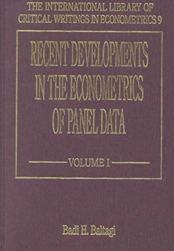 Recent Developments in the Econometrics of Panel Data (International Library of Critical Writings in Econometrics 9) 2 Vol. Set