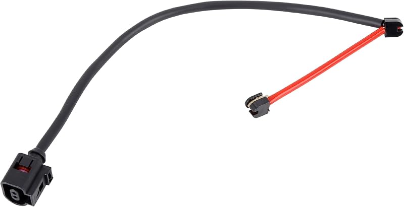 Sensor de desgaste da pastilha de freio dianteira X AUTOHAUX 7L5907637A para Audi Q7, Volkswagen Touareg e Porsche – 1 unidade