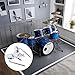 Double Tom Drum Holder, Rust-Resistant Drum Set Clamp, Aluminum Alloy Mount For Double Tom Stands