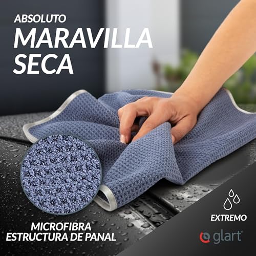 Toalla microfibra vajilla Glart: adiós a las pelusas en copas y cristal 4