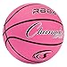 Champion Sports Rubber Intermediate Basketball, Heavy Duty - Pro-Style Basketballs, and Sizes - Premium Basketball Equipment, Indoor Outdoor - Sports Education Supplies (Size 6, Pink)