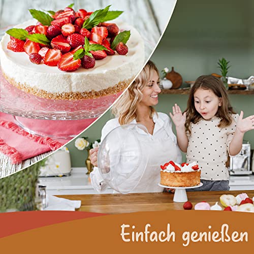Foto von Menz Tortenring verstellbar hoch - Edelstahl Backring verstellbar 16-30 cm - Funktionale Tortenform für die Zubereitung von Kuchen und Torten