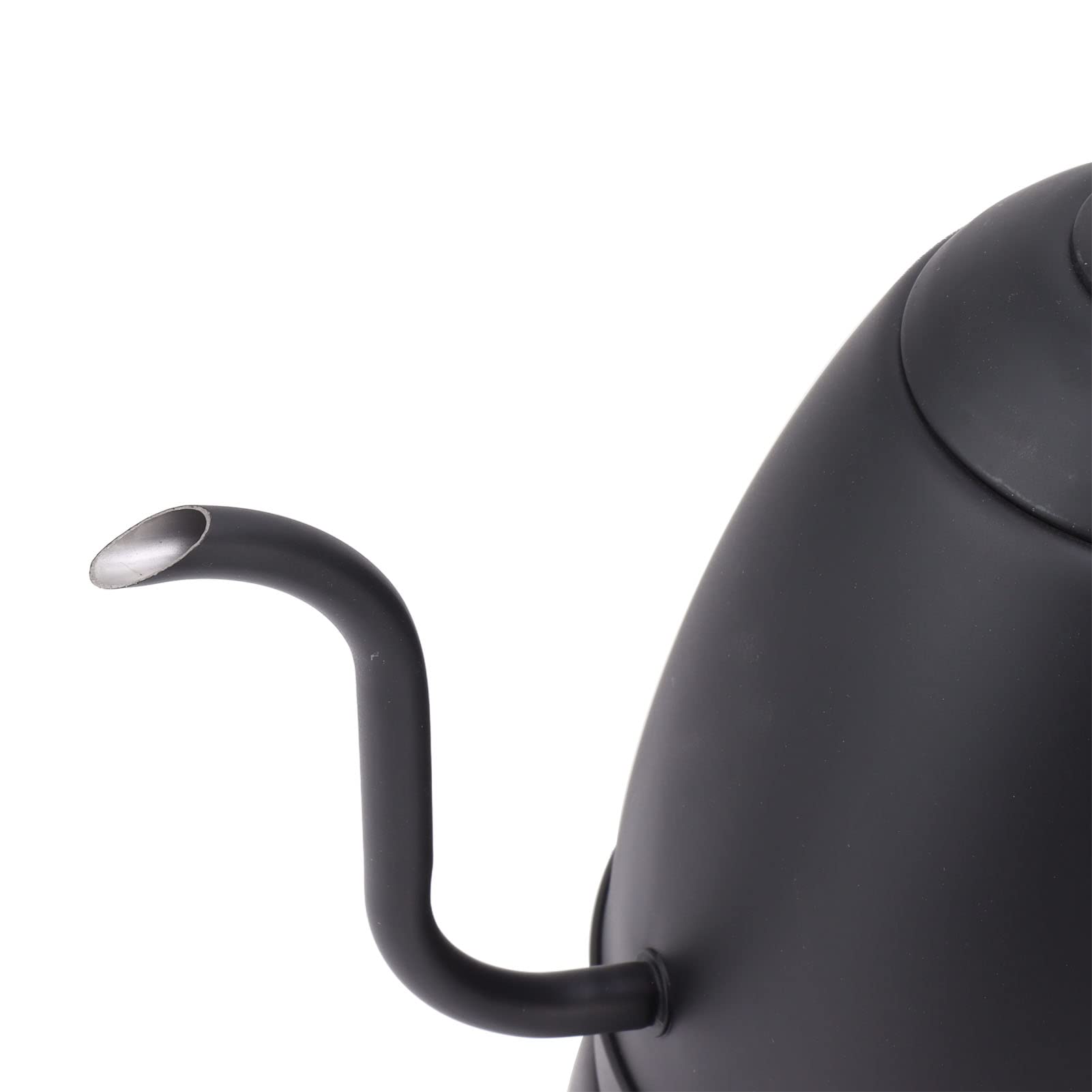 Hervidor Eléctrico de Cuello de Cisne, Acero Inoxidable, 1.2 L, Ebullición Ultrarrápida, para Café y Té