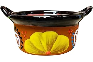 Single Cazo - Clay Bowl: Genuine Handmade Mexican Craftsmanship