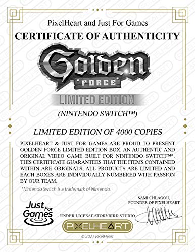 Golden Force Limited Edition Jeu Switch Neuf - vue 5