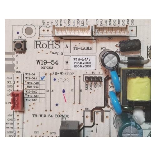 Circuit réfrigérateur Motherboard de rechange W19-54AV électronique