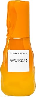 Travel Size Cloudberry Brightening Toner + Essence Skincare-CoQ10 Face Toner to Strengthen Skin Barrier+Hydrating Rice Water, Vitamin C, E & 5% Glycerin to Soften & Even Skin Tone (30 ml)