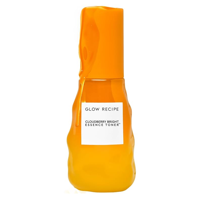 Tônico facial Glow Recipe Cloudberry Brightening com CoQ10, água de arroz, vitaminas C e E e glicerina 5% — 30 mL