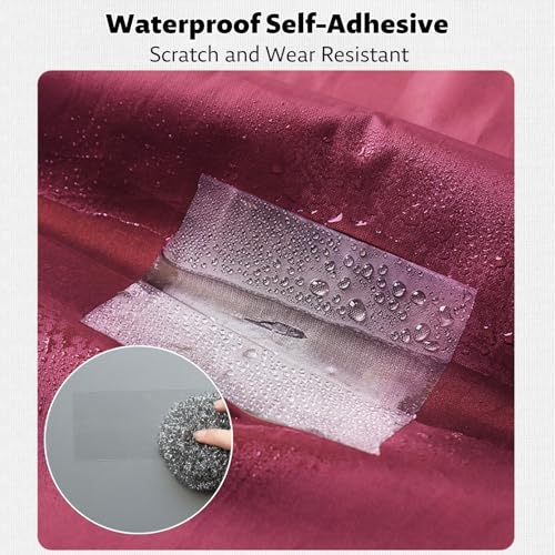 6 Pcs Aufblasbares Flicken Reparaturset, 3.5 x 3.5 in Selbstklebend TPU Pool-Reparaturflicken, Transparenter, Wasserdicht, Vinyl-Reparaturflicken für ufblasbaren Sofas, Schwimmring und Pools