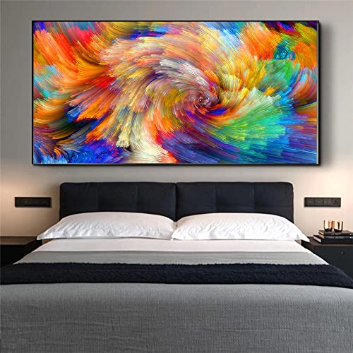 Art affiches et impressions haut de gamme tableau abstrait géant sans cadre