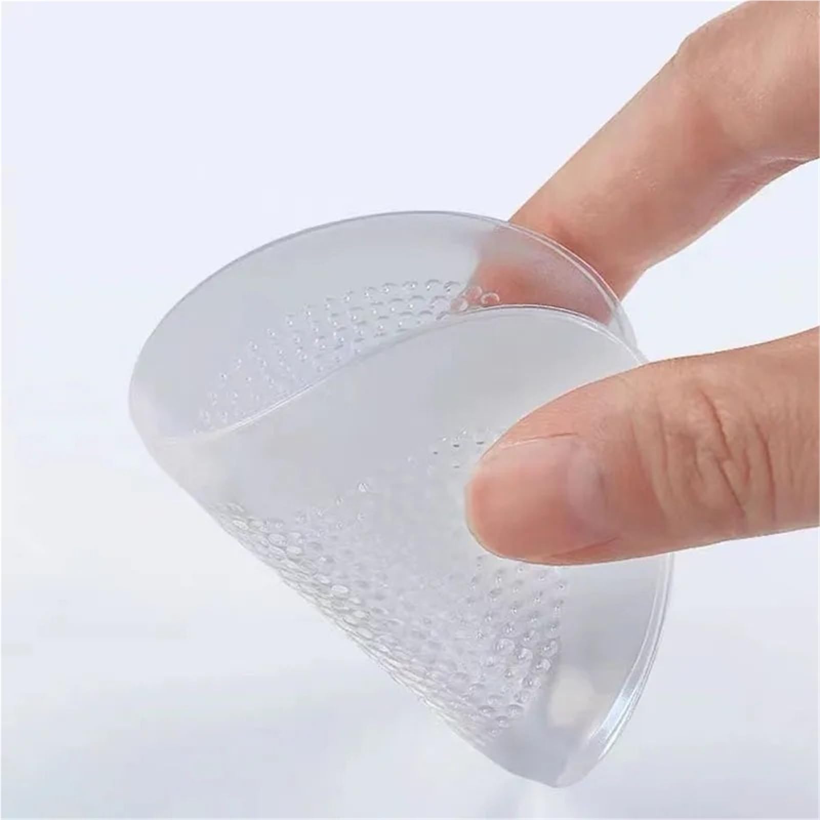 10 pares de plantillas de silicona for zapatos, almohadillas suaves for el antepié alivia el dolor del talón, proporciona comodidad y flexibilidad para zapatos y pies(Trabsparent01)
