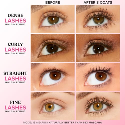 Too Faced Naturally Better Than Sex Mascara — Travel Size, Volumizing & Lengthening — view 2