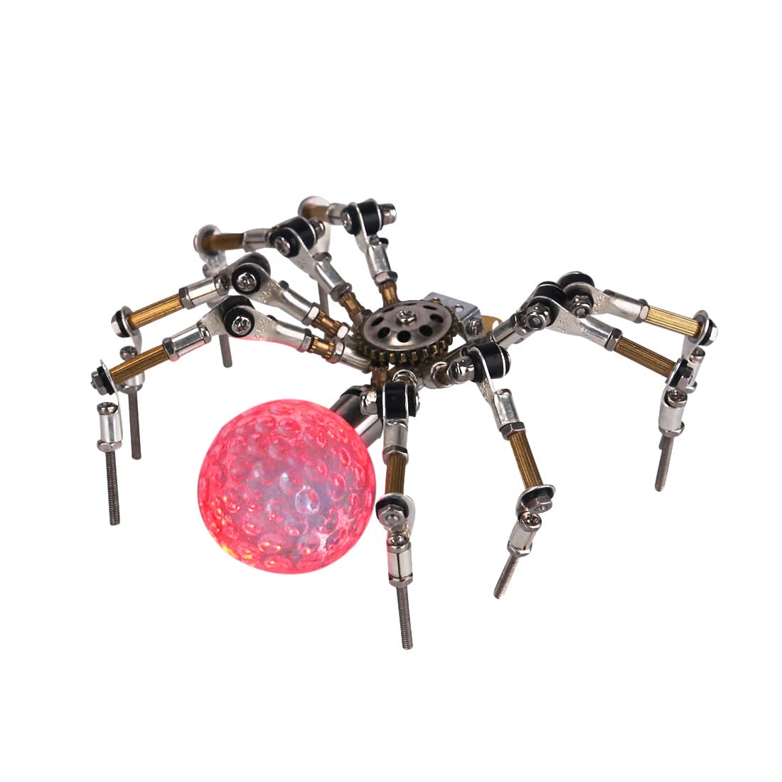 Set di puzzle con ragni in metallo 3D, 270 pezzi, insetti meccanici, puzzle 3D, set da modello, decorazione fai da te per gli appassionati