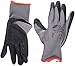 Produktbild NITRAS Nylotex 3520 Nylon-Latexhandschuhe Arbeitshandschuhe 12 PAAR, Grau/Schwarz, 7/M