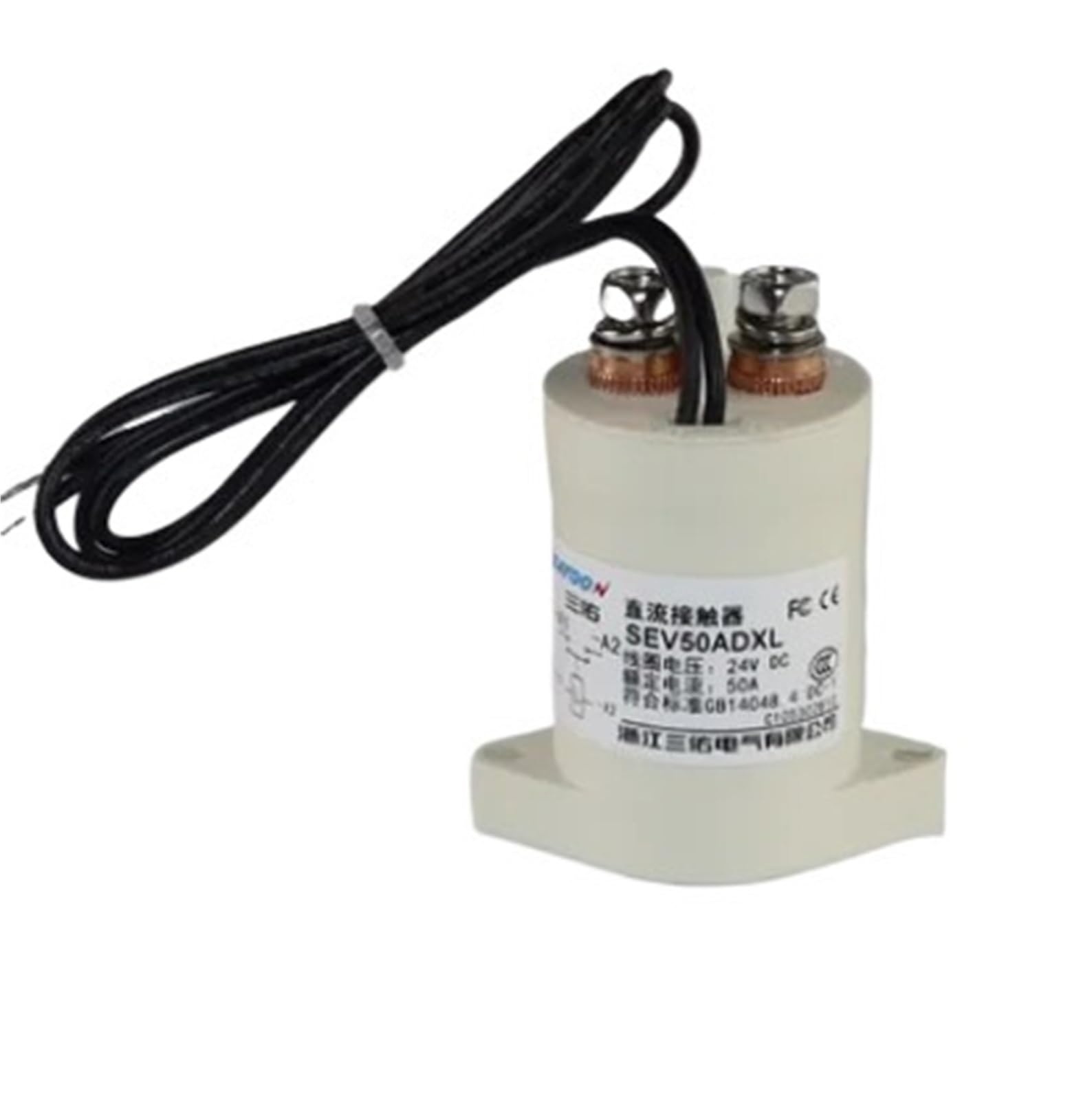 Relais statique DC 24V SEV500AD contacteur haute tension 30A pour borne de recharge