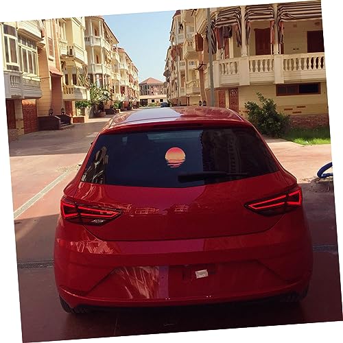 Pegatinas de atardecer para coche pack de 10 vinilos decorativos resistentes para ventanas 6