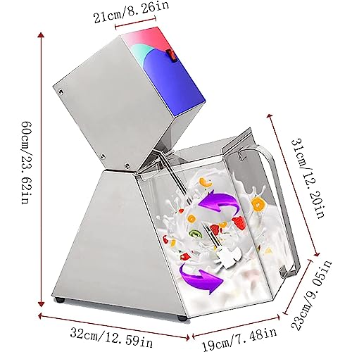 YXYLJOZ 120 W Joghurt-Eiscreme-Mixer, kommerzielle Eiscreme-Mixmaschine, 13 l großes Fassungsvermögen, schneller Rührstab, kann Eiscreme weicher Machen, professioneller und schneller Rührstab – Bild 4
