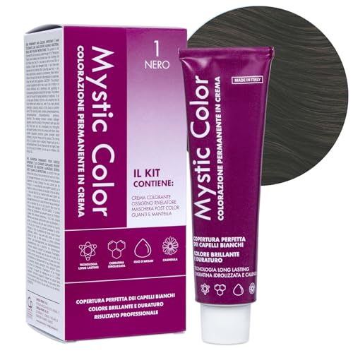 Mystic Color, Kit Tinta Capelli, Colorazione Permanente con Ossigeno 20