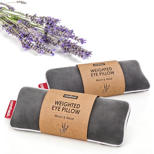 2 Pack Lavender Weighted Eye Pillow