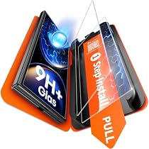 TAURI 2 Pack for Samsung Galaxy Z Fold 8 Screen Protector, 1-Step Install | Auto Dust Removal, Full Coverage 9H+ Military-Grade Tempered Glass, Anti-Scratch, Bubble-Free Screen Protector for Z Fold 8TAURI 2 Pack for Samsung Galaxy Z Fold 8 Screen Protect…