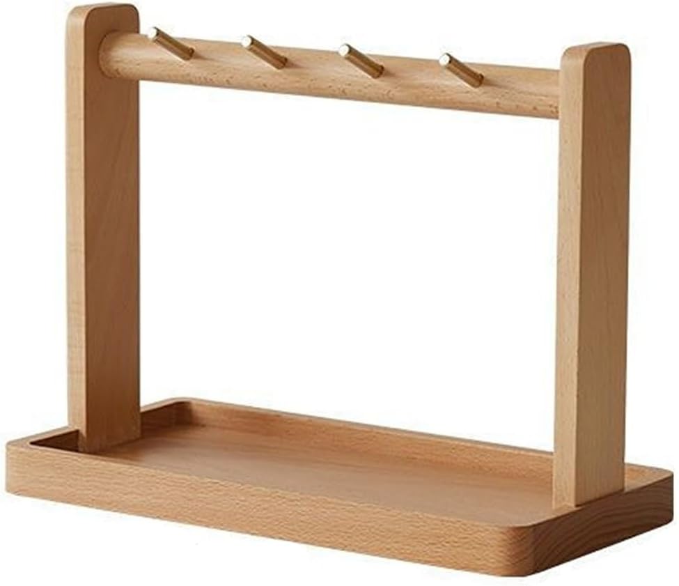 Walnut Key Storage Rack Storage Tray Jewelry Storage Rack Handmade Solid Wood Handicraft Decoration