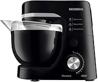 Batedeira Planetária, Mondial, Preto, 700W, 220V - BP-03-B