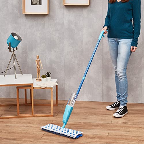 Balai serpillère vaporisateur à tête réversible Spontex pour nettoyer sans mains - 2