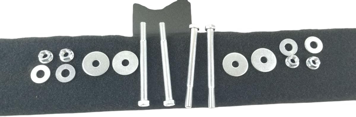 Shorelander TA0936-16 Bunk Load Guide for 2x3 Frames - Textured Matte Black