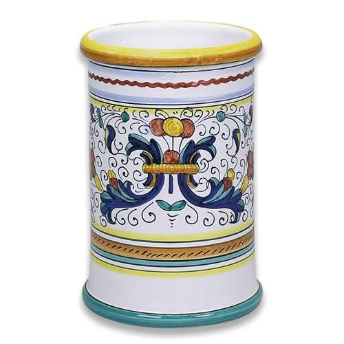 Arte D'Italia Imports Handmade Ricco Deruta Hand Painted Wine Cooler from Italy