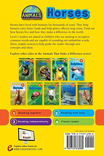 Horses: Animals That Make a Difference! (Engaging Readers, Level 1): 5