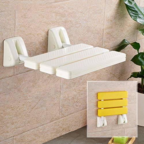 Tabouret mural à abattant et chaise de douche pliable pour PMR