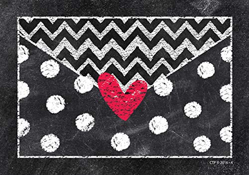 Creative Teaching Press Incentives, Wall Décor Chalk Hearts Cut Outs, 6", Ct 6076 #TOP1