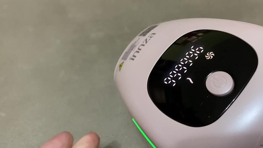 innza 脱毛器 グリーン Amazon | INNZA 脱毛器 冷感脱毛器 光美容器 99万回照射 5階段
